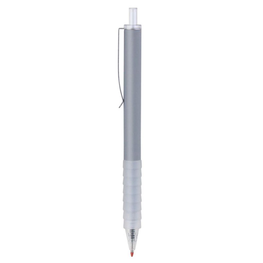 3pcs Press Gel Pen With Metal Pen Clip,Portable Soomthly Ink Pens,Simple Design Stationery Pen For School Office