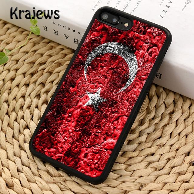 Krajews Republik Türkei Flagge Ankara Für iPhone 17 Air 16 Handyhülle Cover 15 14 plus 12 13 pro max Fundas