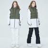 New ski suit, snowboard and double board men's and women's winter outdoor warm thickened ski suit set