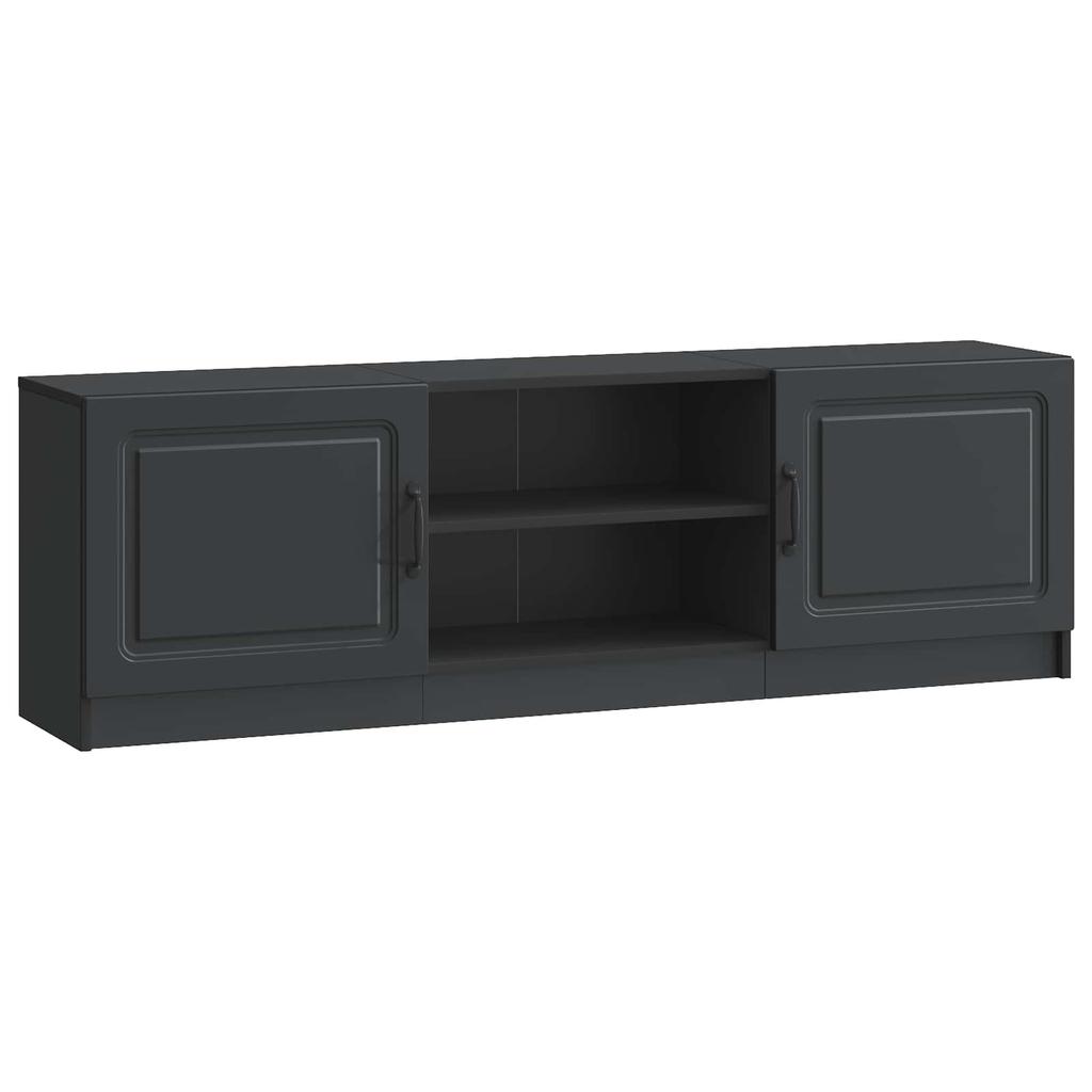 TV Cabinet Black 150 x 31 x 47 cm Particleboard