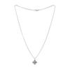 Jbans Classic Antique Regular Cross Pendant Surgical Steel Chain Necklace (C2401-An780_Sv)