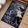 1pc Chelsea FC logo Print Area Rug - Soft,Washable Non-Slip Indoor Mat for Office Chairs,Living Room,Home Office Decorative Rug