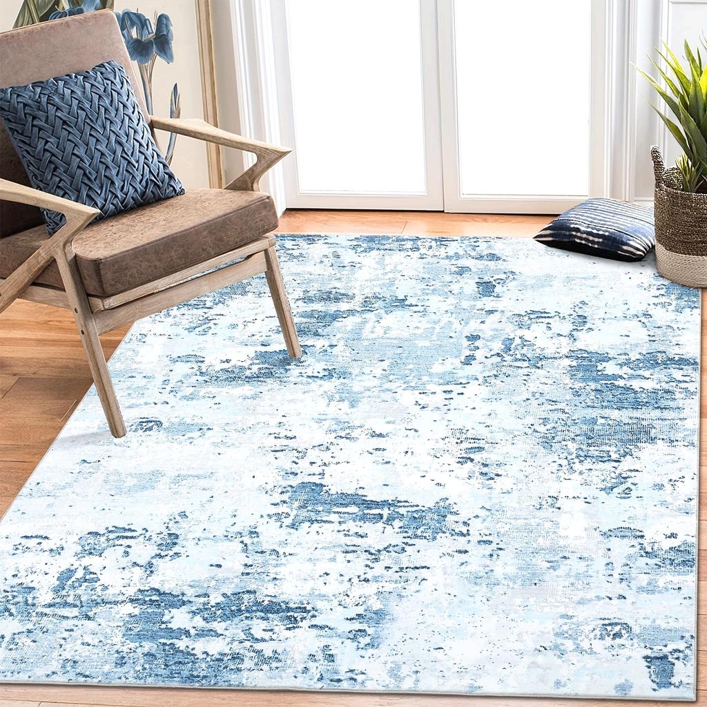 Abstraktní umělecký tisk koberců do obývacího pokoje, protiskluzové koberce pro domácí ložnici, kuchyňskou rohožku, pratelné v pračce podlahové rohože