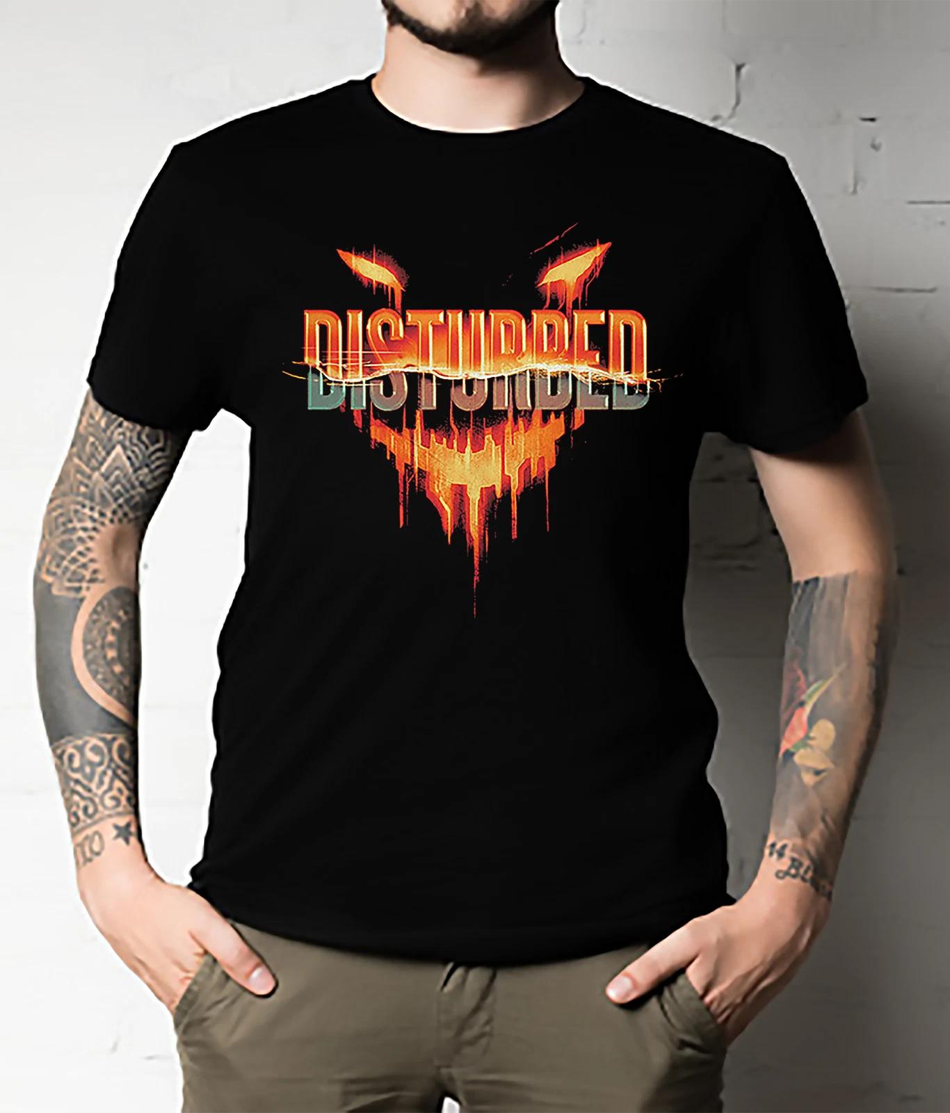Men s and Women s T-shirts Disturbed Divisive Cotton M