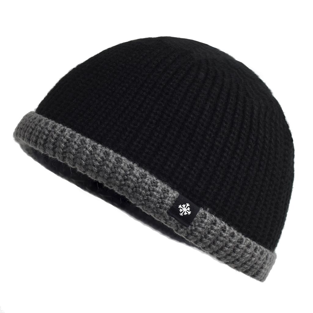 Soft Knitted Beanie Hat Winter Skullies Cap Windproof Thick Warm Hat with Ear Protection for Men Women Outdoor Hip Hop