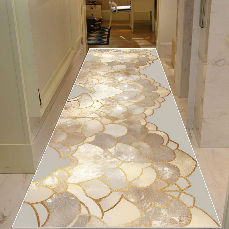 Teppiche im europäischen Stil für Flur, Diele, Loungebereich, Luxus-Flurläufer, Durchgang, Türbereich, Bodenmatten, anpassbar