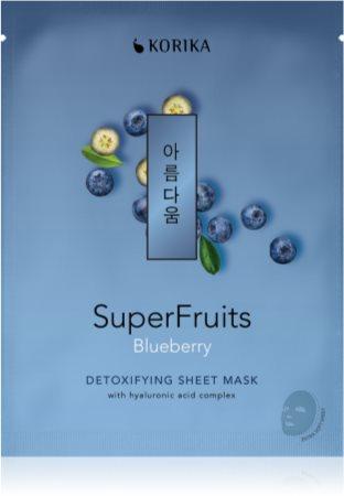 

masque en tissu détoxifiant TU прозрачный