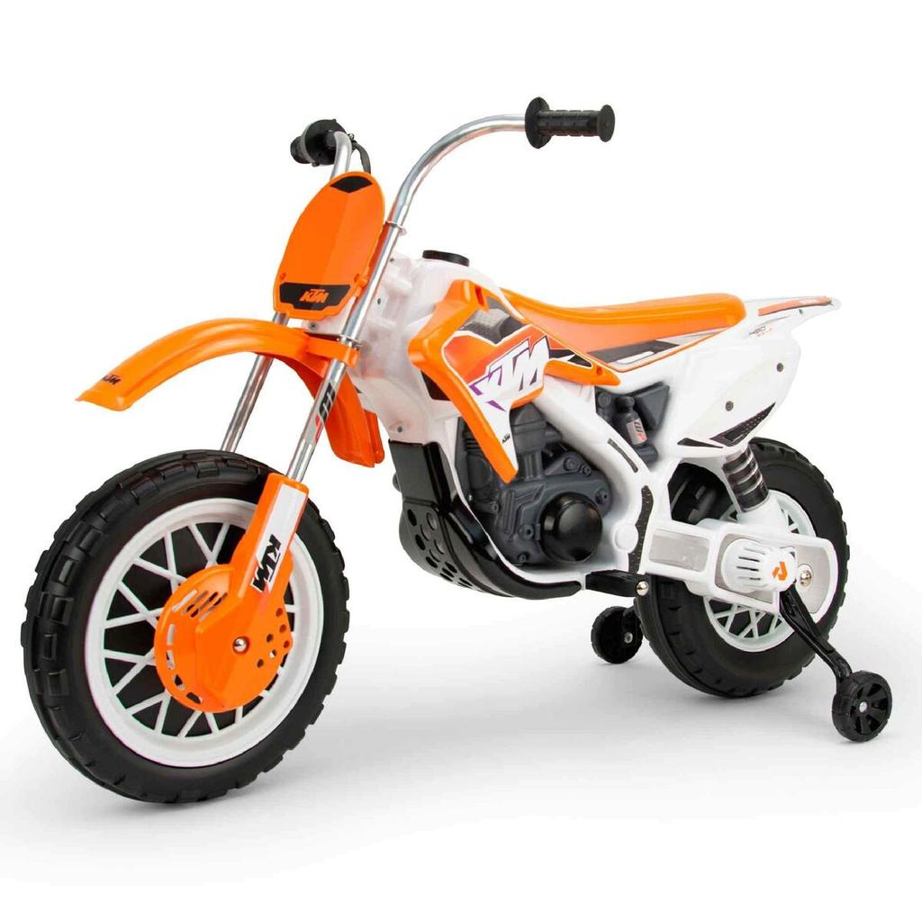 Çocuklar için Elektrikli Scooter Injusa Cross KTM SX Orange 12 V