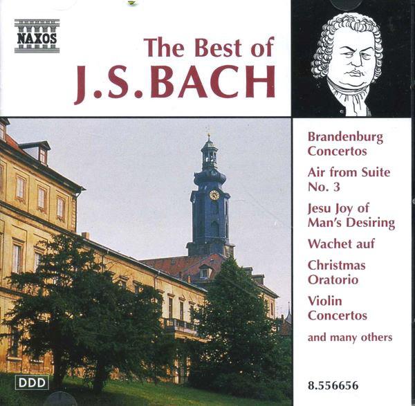

CD JOHANN SEBASTIAN BACH - The Best Of J. S. Bach 8556656 Naxos 1997 Europe Classical Used