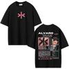 Alvaro Diaz Omakase Album Tour 2026 Maglietta Grafica Uomo Donna Casual Cotone Oversize Magliette Retro Harajuku Streetwear Maglietta
