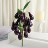 Realistic Artificial Lemon Branches Plastic Fruit Props DIY Fake Strawberry  Vase Decoration