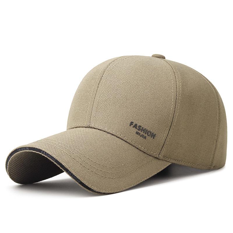 Men's Baseball Cap Hot Stamping Letter Middle-aged Sunshade Cap