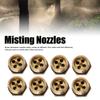 20PCS Brass Mist Nozzle Sprinkler G1/2 Male Thread Irrigation Mist Nozzle  Farmland Spraying