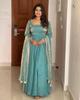 Women Designer Party Wear Gown and Dupatta Set Indian Pakistani Ethnic Kurti Dress