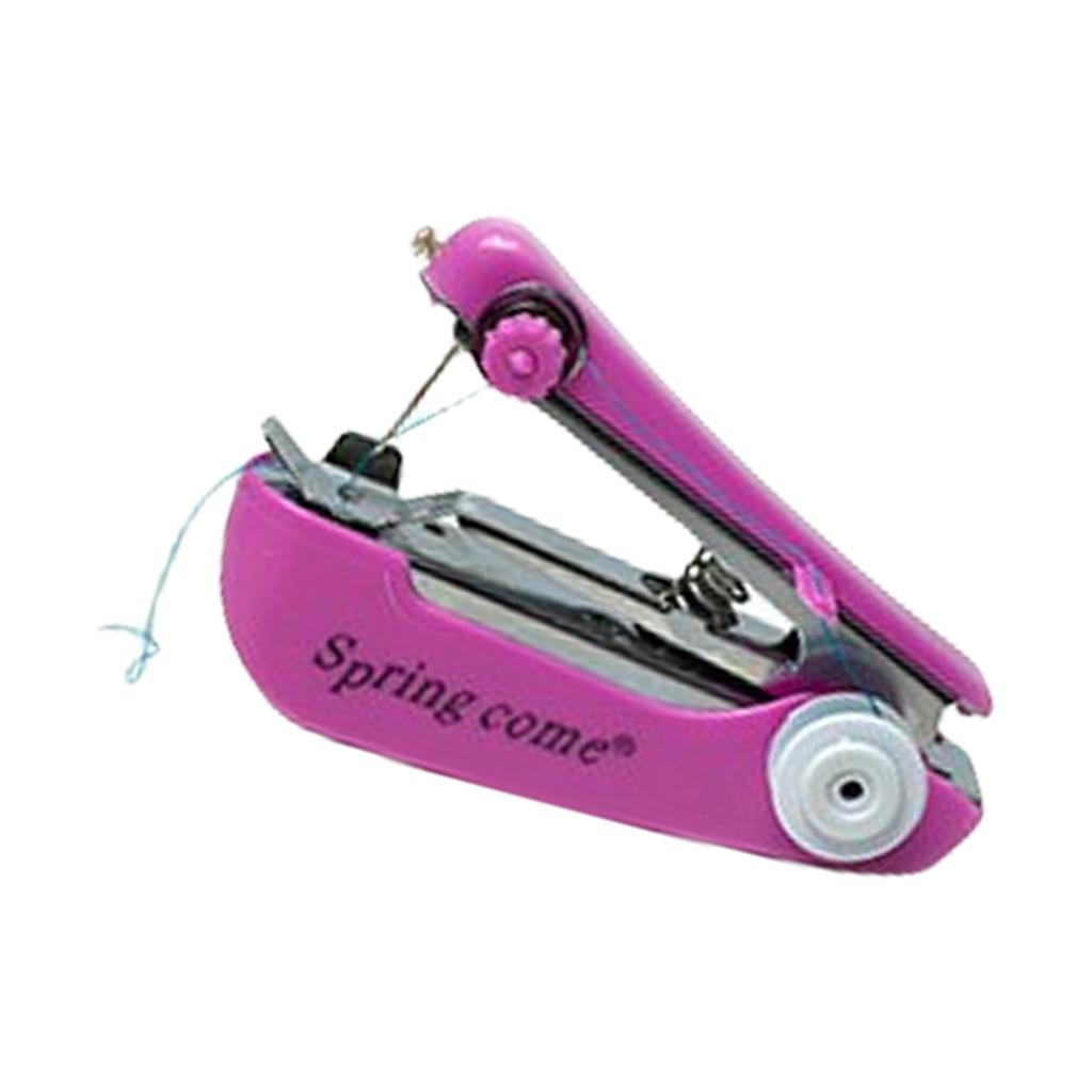 Máquinas de costura portáteis Máquina de costura portátil Máquina de costura manual Máquina de costura pequena para roupas e bainhas