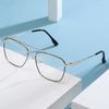 Pochromic Anti Radiation Eyeglass Metal Computer Glasses Anti Blue Light Eyeglasses For Woman Man