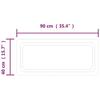 LED Bathroom Mirror 90x40 Cm