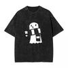 T-shirt Lavata Oyasumi Punpun Anime Giapponese T-shirt Oversize Buonanotte Punpun Streetwear Top Grafici Magliette Per Uomo Donna
