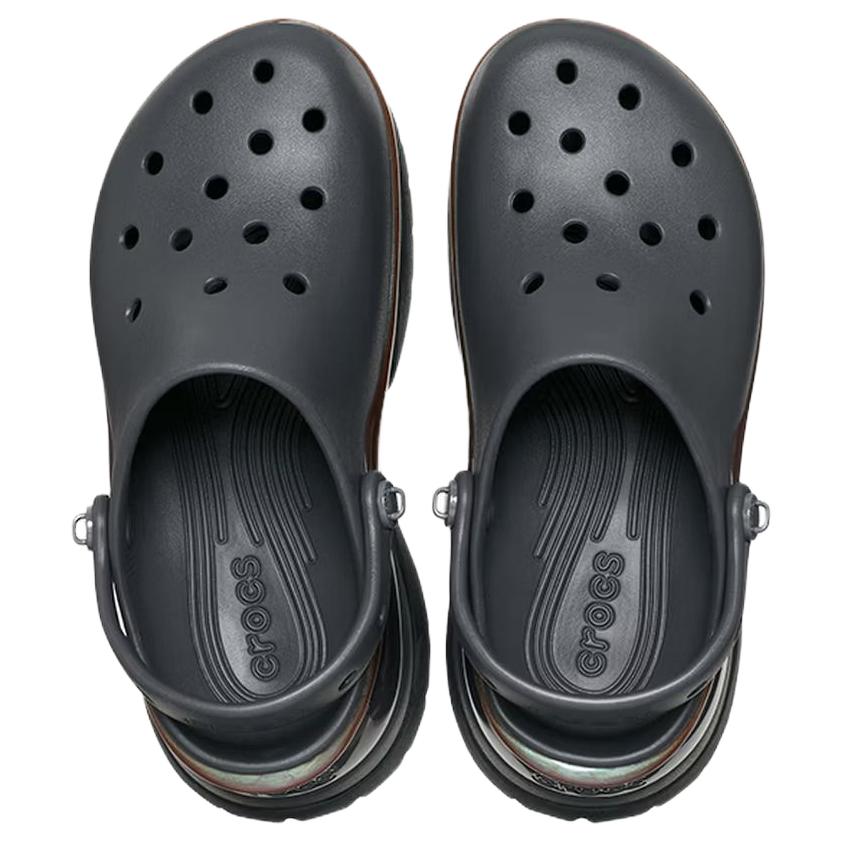 Crocs Little Dolphin Casual Retro Clogs Women clogs Black Sand Gray 212811-0LD