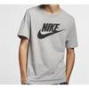 Nike T Shirts Men's Gray Crew Neck Moderate Straight Fit BV0629-063