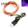 2/5/10m Waterproof Copper Wire 5V USB LED Fairy String Light Wedding Party Decor