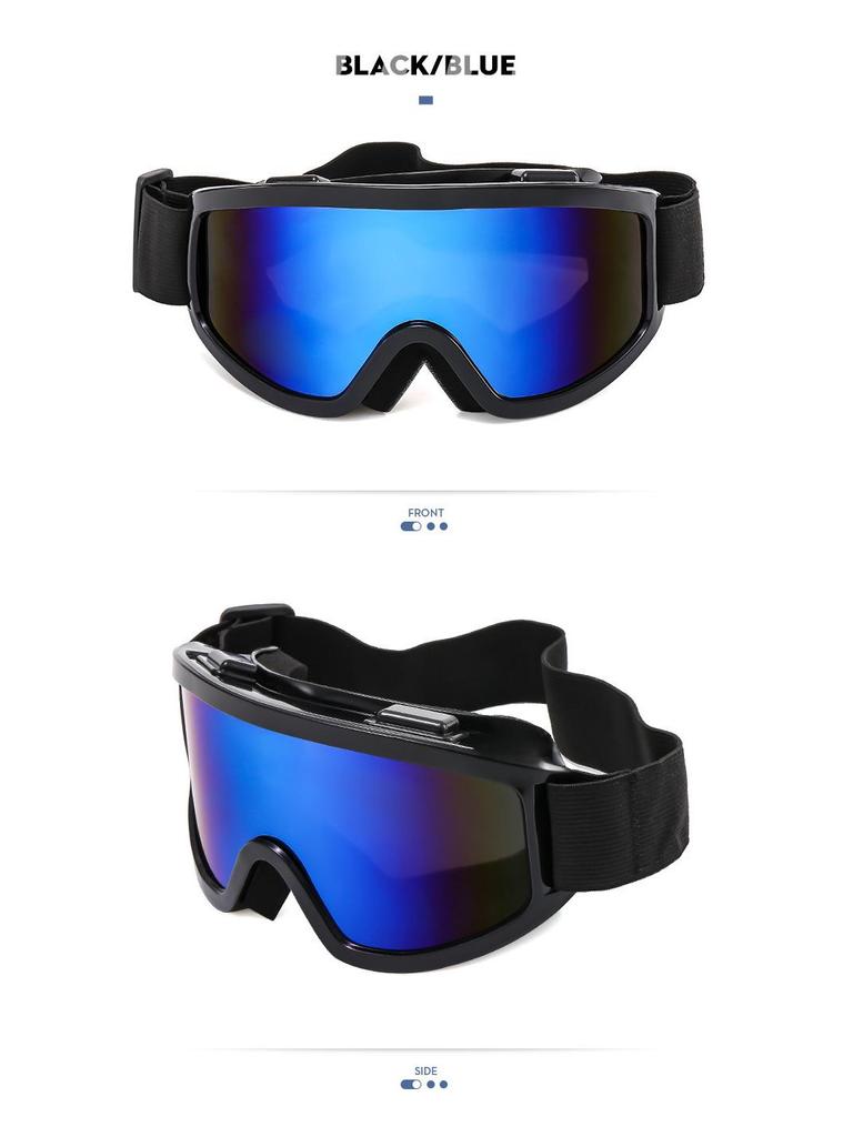 Outdoor Anti-Fog Large Frame Polarized Ski and Mountaineering Goggles