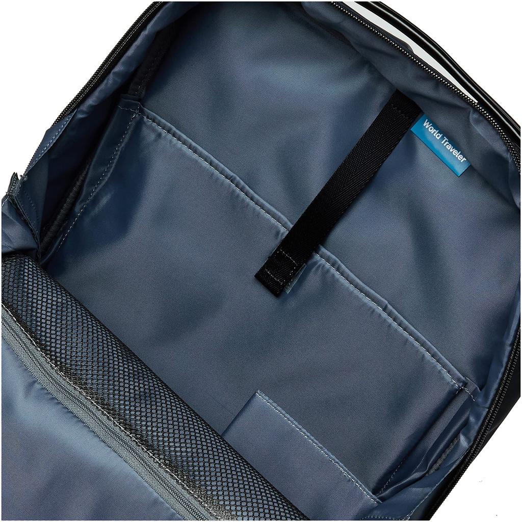 World Traveler Ottoman Business Bag, Fits A4 Size, Fits 15.6-inch Laptop, Men's, Black
