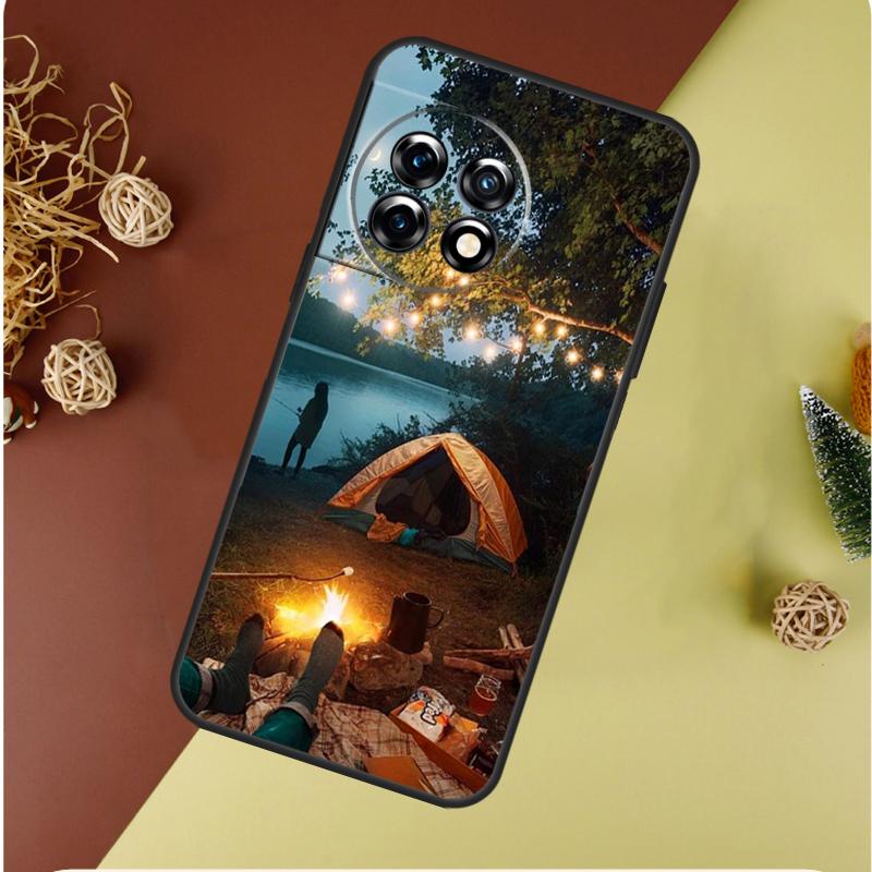 Camping Nature Mountain For OnePlus Nord 4 CE 3 2 Lite N20 N30 9 10 Pro 8T 9RT 10T 10R 13R 12R 11 12 13 Phone Case
