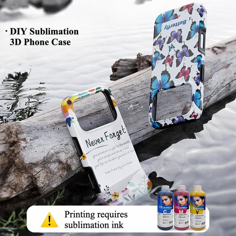 50 Fogli Film per Trasferimento a Caldo per Sublimazione – Fogli di Trasferimento A5/A4 per Stampa su Cover Celulari e Stampa a Caldo per Cover 3D