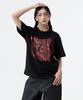 Nasttingijeubeleoldaenmi Geometry Lettering Tee_Black