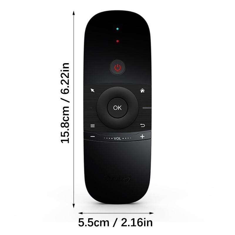Mouse Remote Control with Learning Function 2.4Ghz Mouse with Keyboard for Computer Projector Media Player