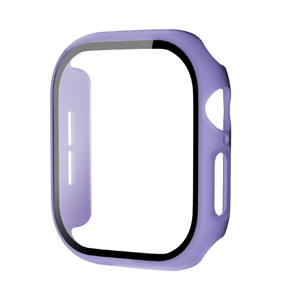 Tempered Glass+Cover For Apple Watch 10 42mm 46mm Matte Hard PC bumper Screen Protector Case iWatch series 10 42/46 Accessories