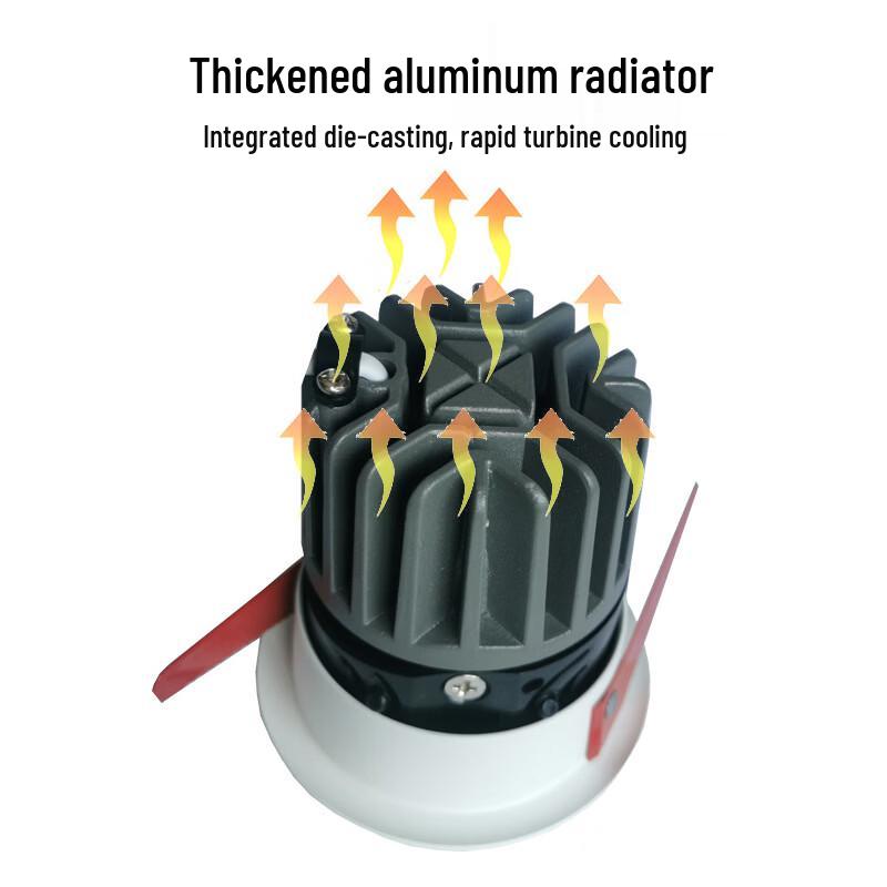 Oeny Recessed Anti-Glare COB LED Downlight