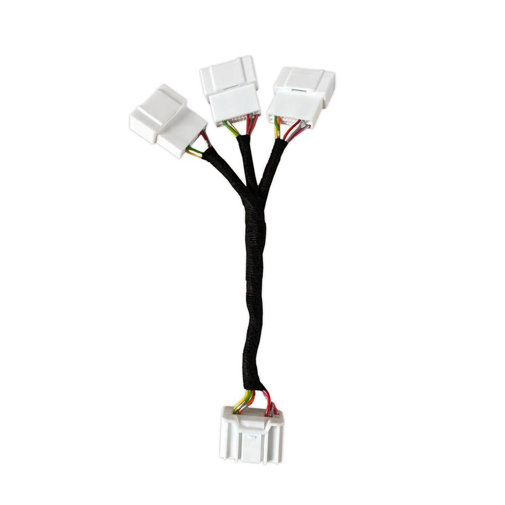 CSSBOON Car Accessories A-pillar B-pillar Wiring Function 3 in 1 Expandation Adapter For Tesla Model 3/Y/ Highland/ Juniper A-pillar 20PIN