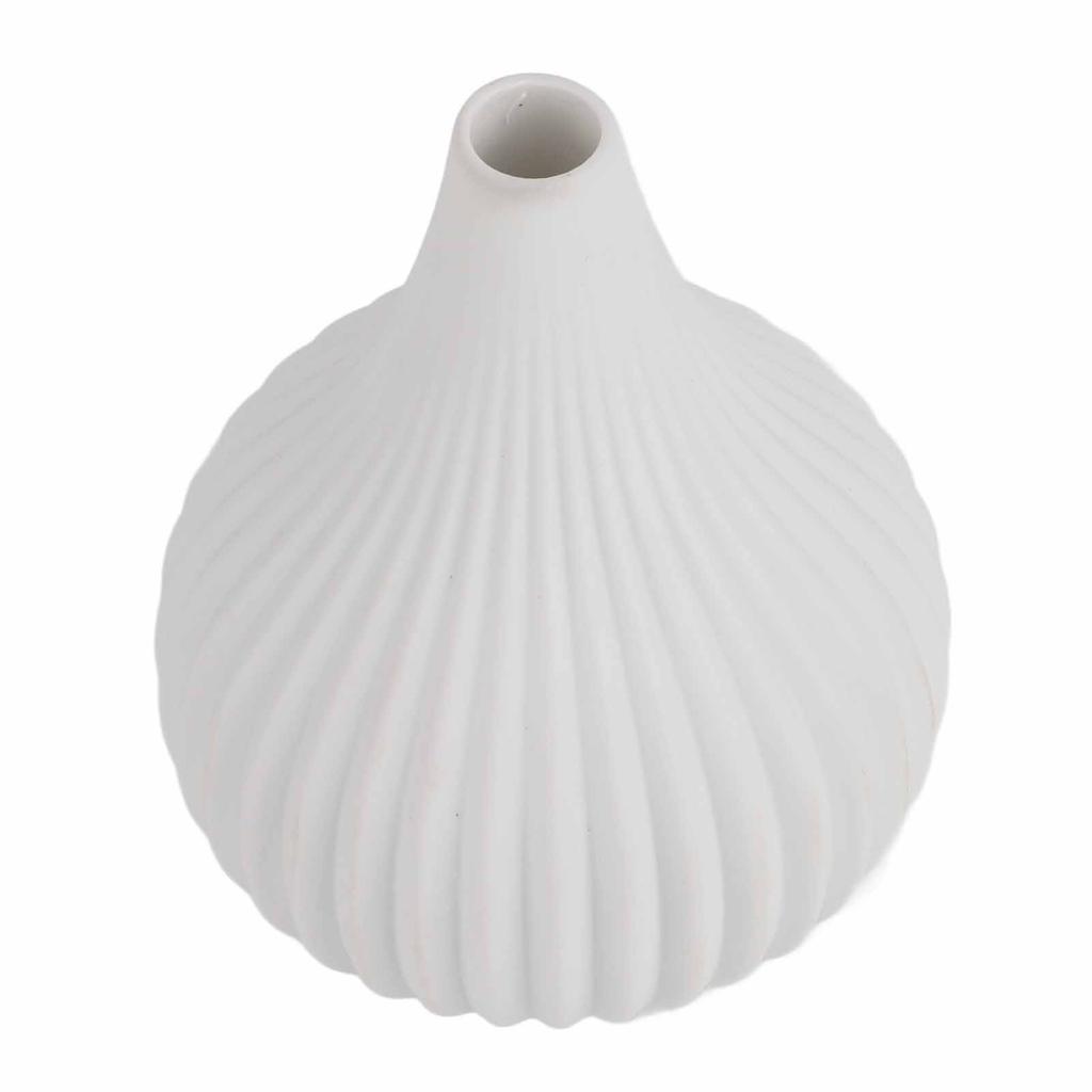 Ceramic Vase Home Room Table Desktop Decoration Ornaments (Small White)
