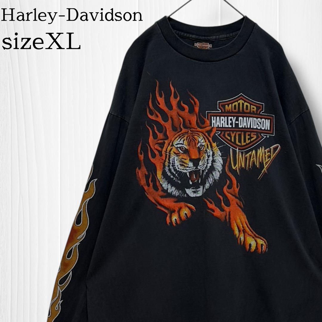 

[Б/У] Последняя футболка Harley-Davidson LS, Черная, XL