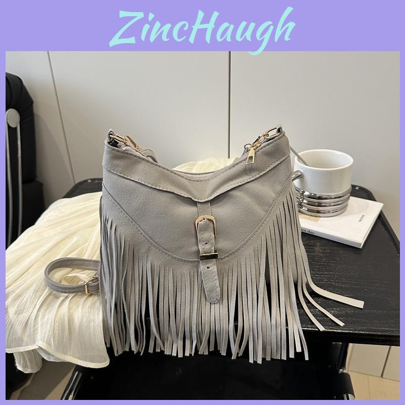 Bohemian Ethnic Fringe Bag For Women Small Shoulder Crossbody Purse