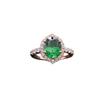 Fashion Jewelry Simulation Sapphire Ruby Vintage Ring Stud Earrings Pendant Necklace Women's Jewelry Set