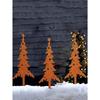 Vintage Metal Garden Stakes Antique Outdoor Yard Decor Rustic Weatherproof Easy Installation Patio Lawn Ornament