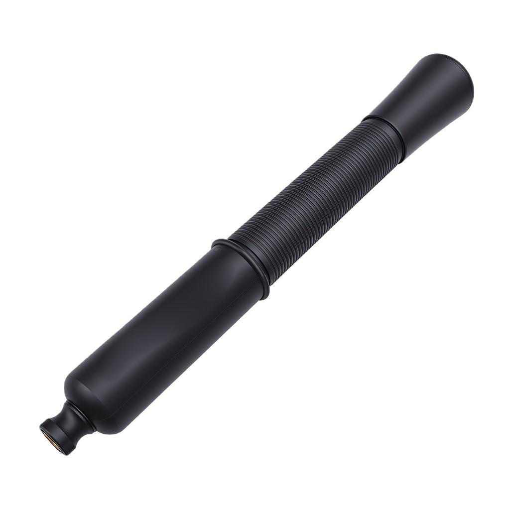 Ball Pump with Needle Storage Basketball Pump for Soccer Football Volleyball Push Pull Inflating System Black