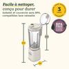Blender portable - CUISINART - PBL100E Blast&amp;Go - 120 W - 500 ml - 50 dB - Blanc