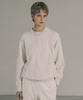 Siyajyu Sikn2132 Loose Fit Cable Round Knit_Cream