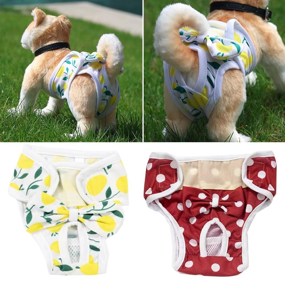 Sanitary Protection Female Dog Pants Cute Physiological Dog Pants Sanitary Dog Pants  Pet Care