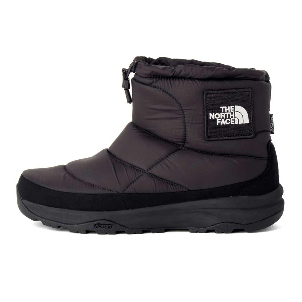 The North Face Nuptse Bootie WP Logo Scurt Negru TNF 9 Negru/TNF