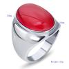 European & American Retro 16MM Diamond Stainless Steel Thumb Ring - Fashionable Personality Accessory for Women