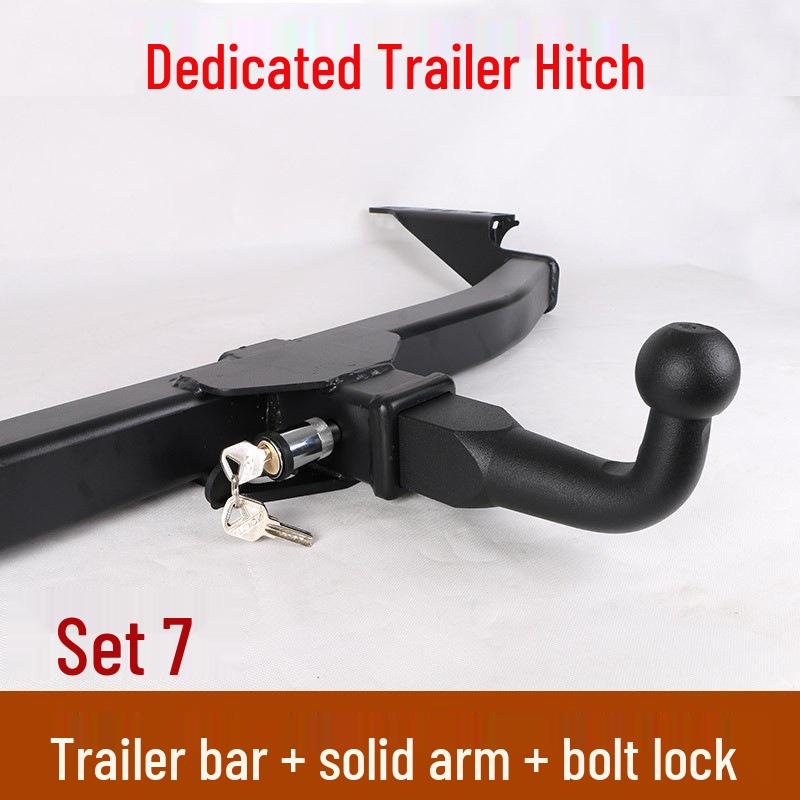 Toyota Fortuner/FJ Cruiser Tow Hook & Bar with Recovery Rack and Rear Trailer Hitch for Yacht