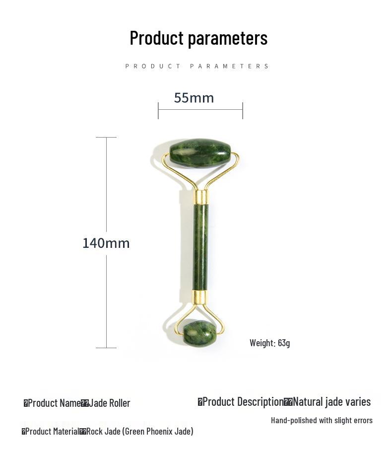 

Зеленый Феникс Нефритовый Массажный Стик для Лица и Инструмент Гуа Ша для Красоты