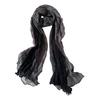 Women Scarf Autumn Winter Tie-Dye Scarf Soft Smooth Texture All-Weather Shawl Versatile Outdoor Accessory