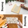Creative, Children's Graffiti, Washable, PET Material, Hollowed Out 8-piece Set, Textured Theme, Painting Template