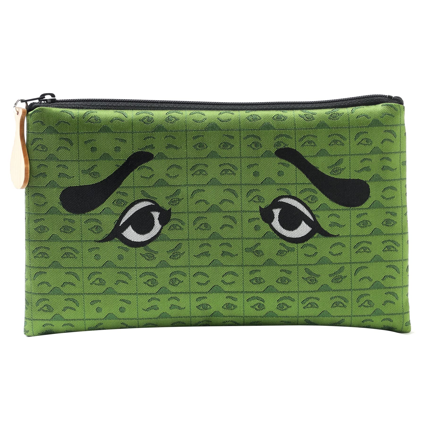 

Sanui Orimono 40g Hakata-ori Pouch, Niwaka, Green, Craft, зелений